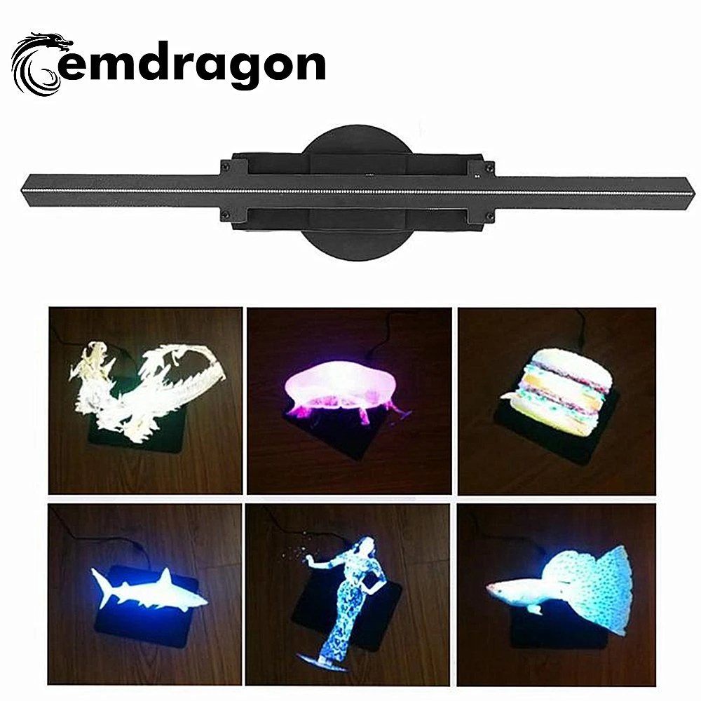 50 Cm Advertising Machine 3D Holographic LED Fan Display 3D Hologram Fan