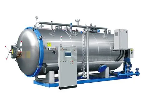 Quality Performance Direct Steam Retort/Autoclave for Foods and Beverages in Tin Can