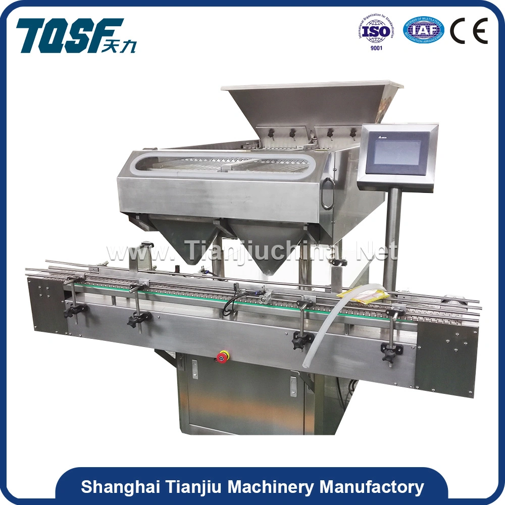 Tj-12 Pharmaceutical Manufacturing Electronic Counting Machine of Pills Assembly Line