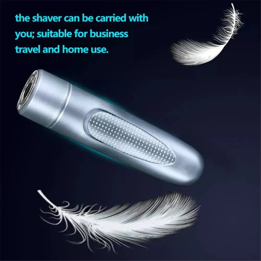 Mini Rotary Shaver for Travel Electric Portable USB Electric Clipper