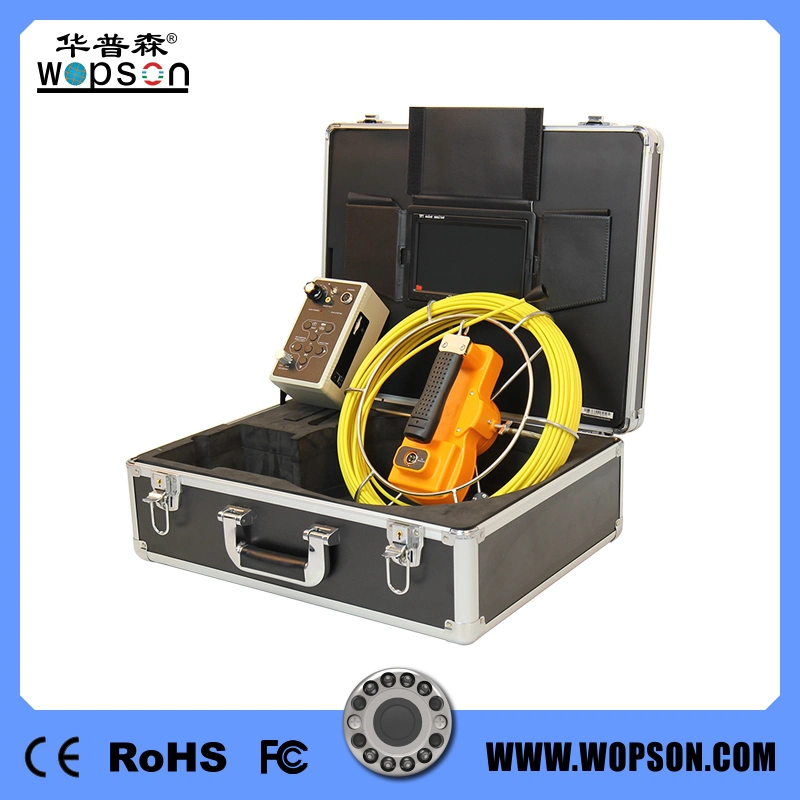 Wopson Video Pipeline Inspection Camera with Recorder and 20m Fiber Cable