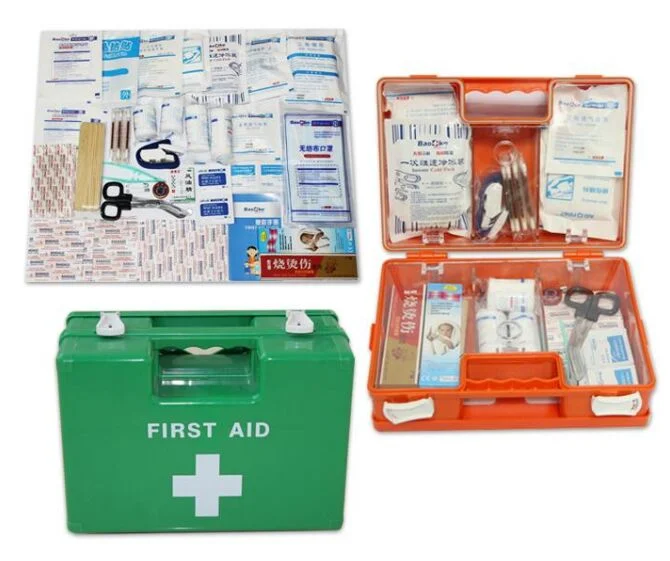 Plastic Box First Aid Kit for 10 Persons