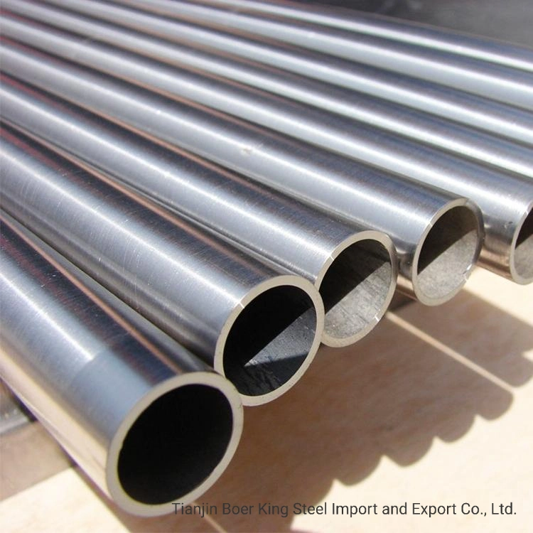 DIN 201 202 301 304 316L 317L 430 321 409 2507 Sch10 Sch40 Stainless Steel Seamless Pipe