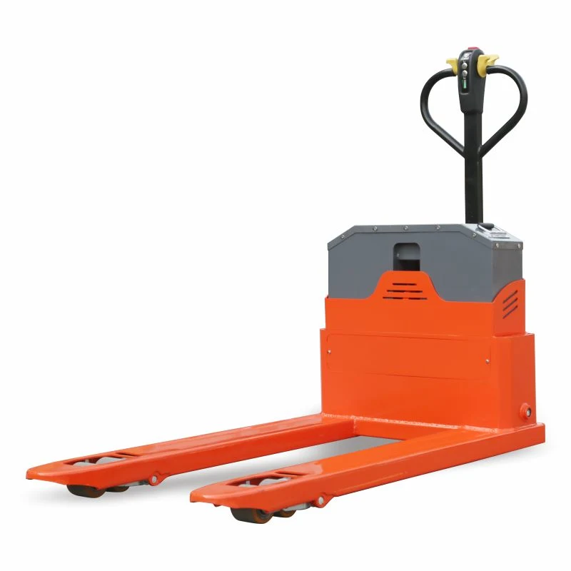 Mini Full Electric Stacker Jack Forklift Handling Lift Scale Battery Lithium Hand Pallet Truck Price