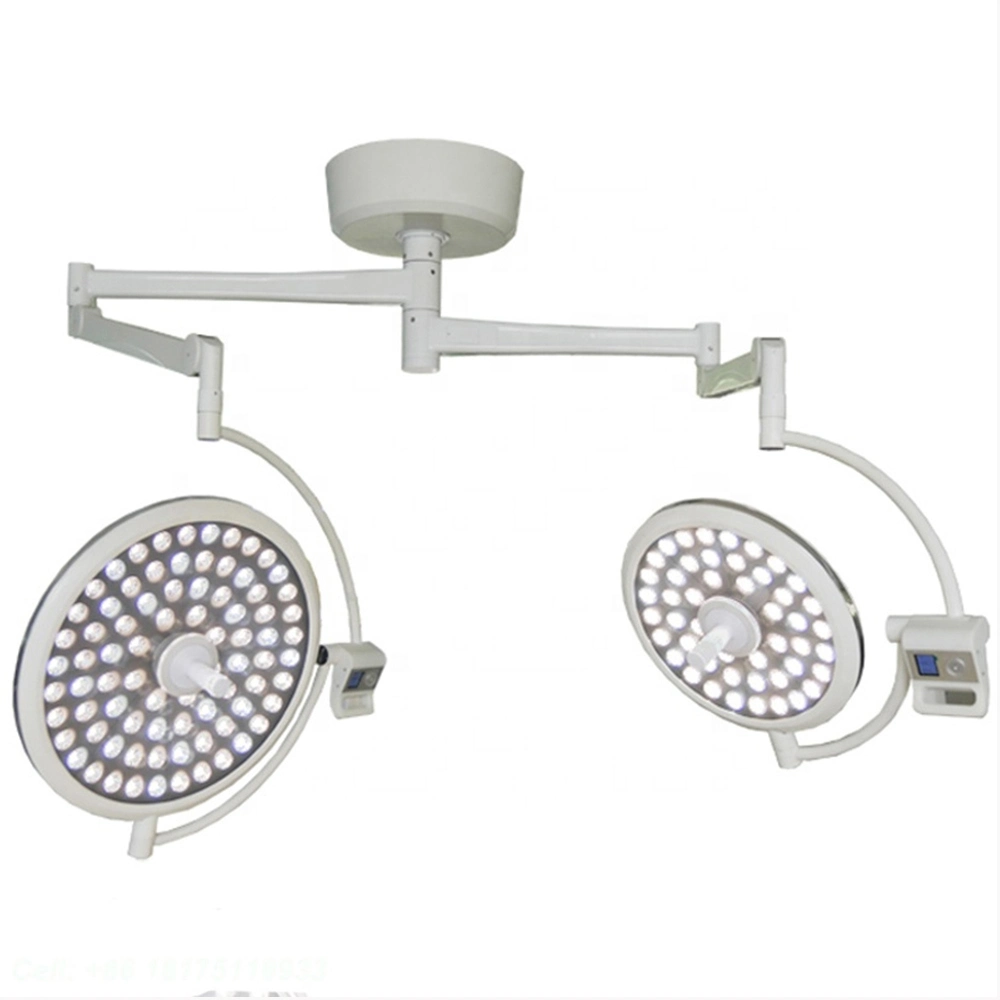 High Quality Mobile Handle LED China Ot Double Dome Wall Light Surgical Lights