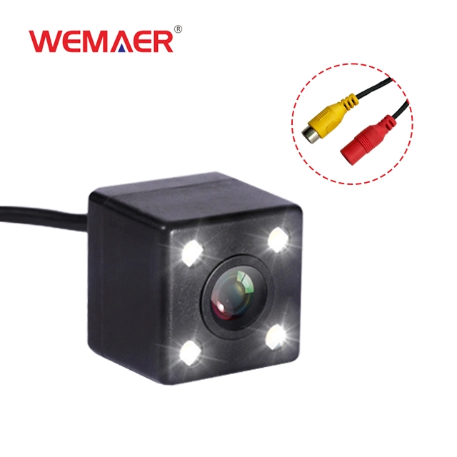 Wemaer Universal Parking Assist System LED 170 Wide Angle Waterproof Shockproof Night Vision Backup Reverse Rear View Camera