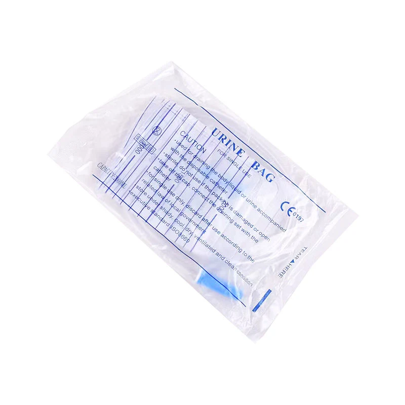 Medical Supply Urine Bag 1000ml 2000ml Urine Drainage Bag Urine Collection Bag