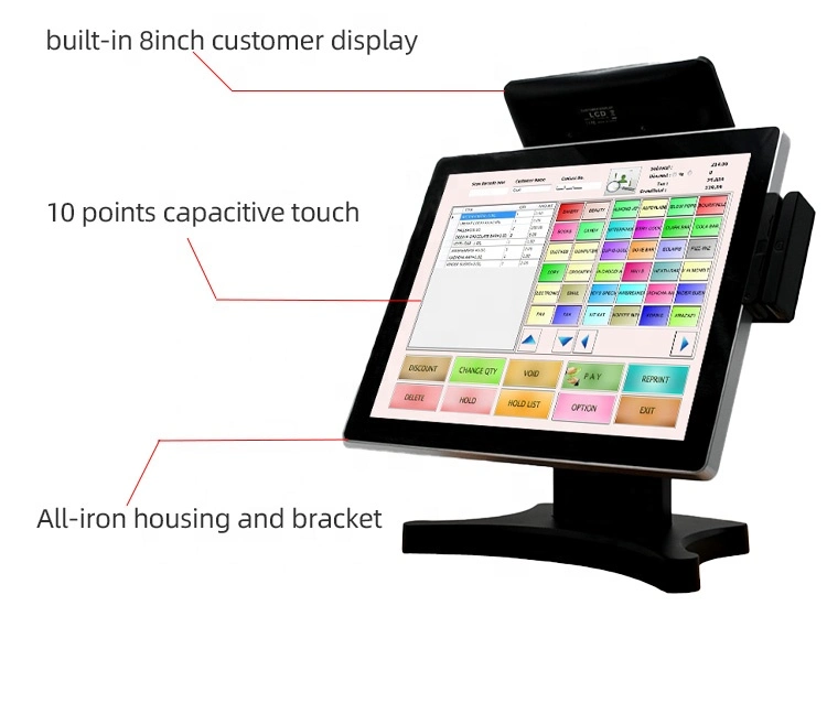 15 Inch Restaurant POS Software - Rpower Point of Sale - Nightclub POS Point of Sales System Breaches Pinnacle Hospitality Systems