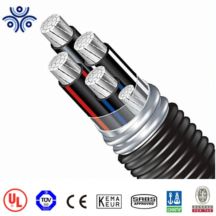 Multi Conductor, Low Voltage Control Cables 600 V, UL Type Mc-Hl Cable Continuously Corrugated and Welded (CCW) Armor Cable