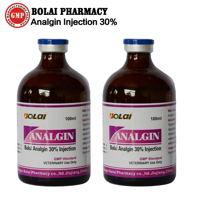 30%/50% Analgin Injection Veterinary Medicine Anti Inflammatory