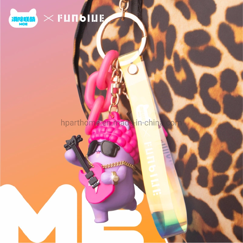 Custom PVC Dolls Plastic Keychain Promotional Gift