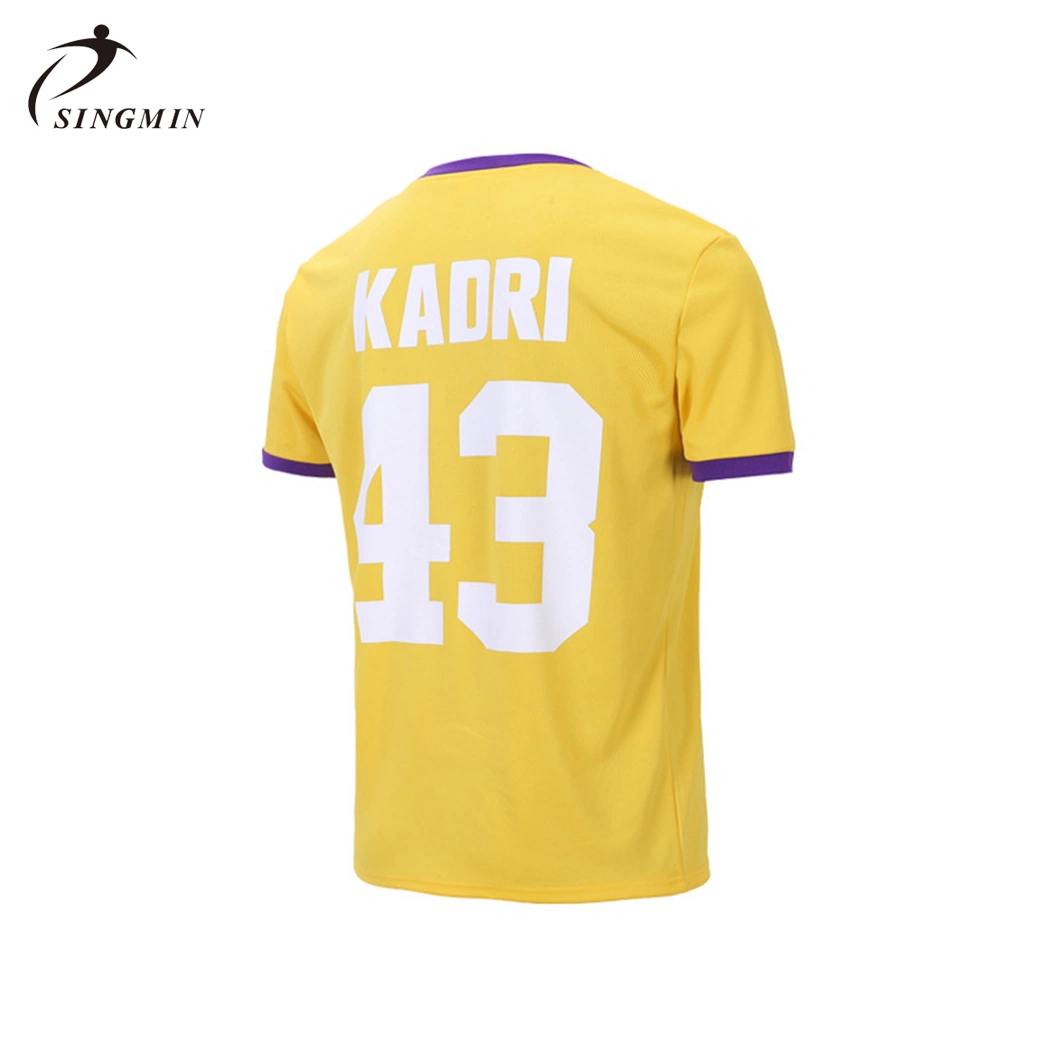 Sports Football Wear Baseball Uniform Jersey Neck Bottom Baseball Jersey Soccer Shirts