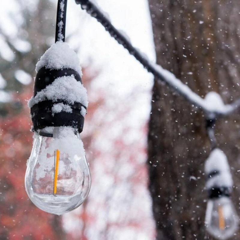 Guirlande lumineuse LED extérieure étanche pour la décoration de Noël, des fêtes et des mariages.