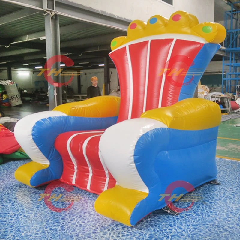 2m Tall Kids Inflatable Throne Chair for Sale