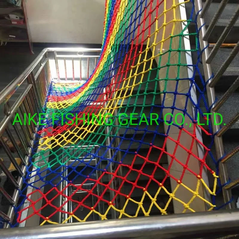 Knotted Safety Nets, Ylon/PE Multifilament Fishing Net/Agriculture/ (rede de pesca) Piscicultura