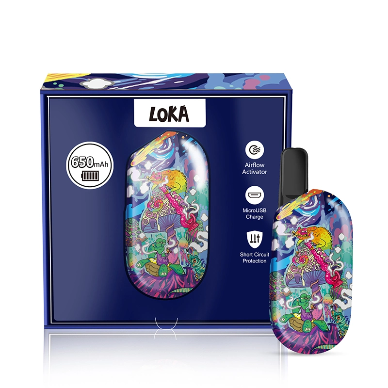 Grossista OEM Loka original Factory Vape descartável Pod Vaper Custom Logótipo