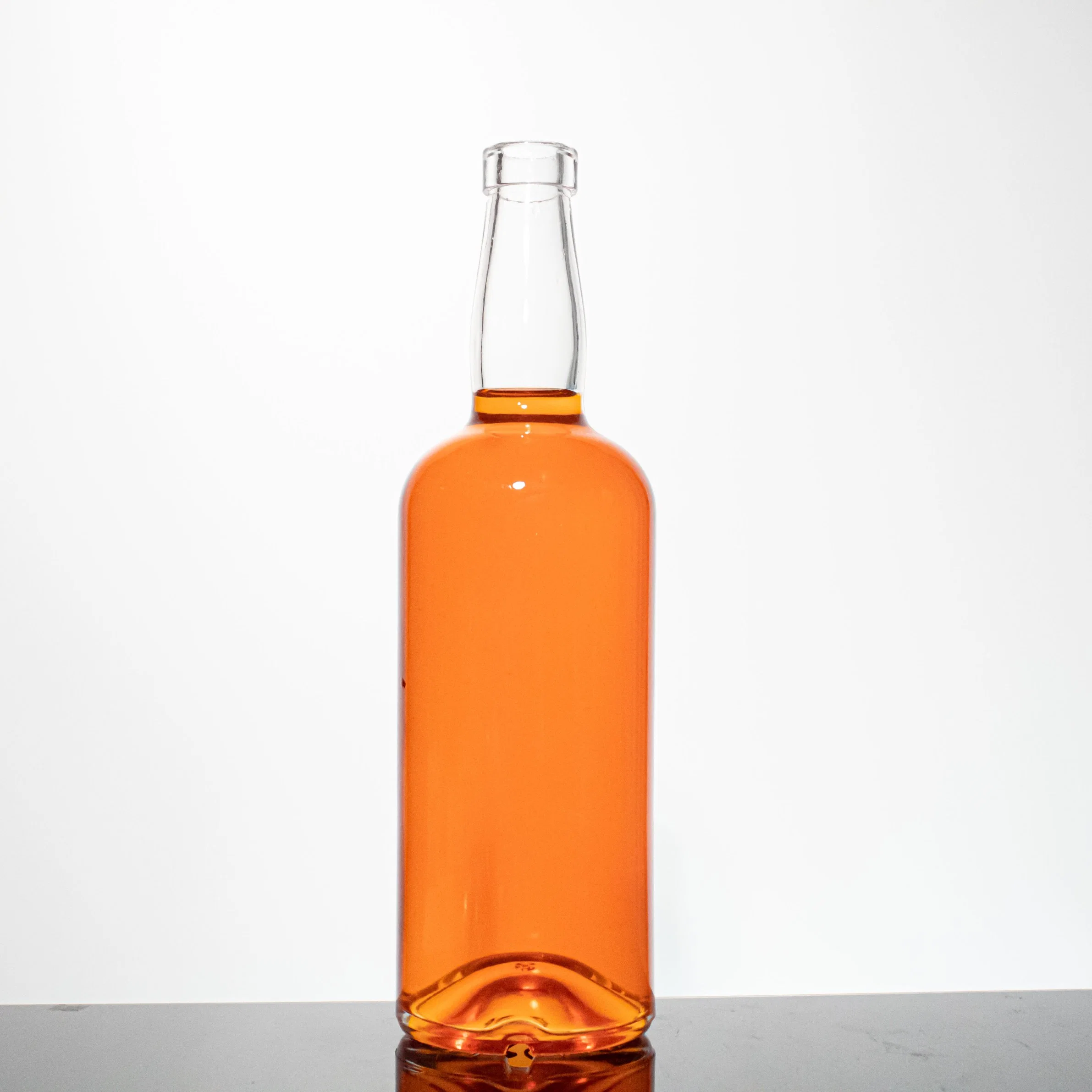 500ml 700ml 750ml de whisky personnalisé Brandy Crystal de vin rouge Bouteille de verre de liqueur vide