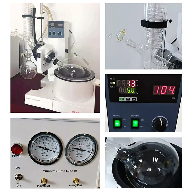 Oil Dual-Purpose Lab Vacuum Rotavapor Chemical Digital Rotovap Price Explosion Proof Rotary Evaporator Equipment