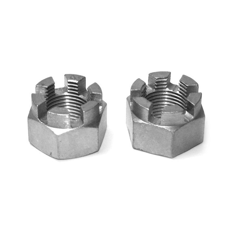 M16X1.5mm Slotted Hex Castle Nuts for Machinery Repairing