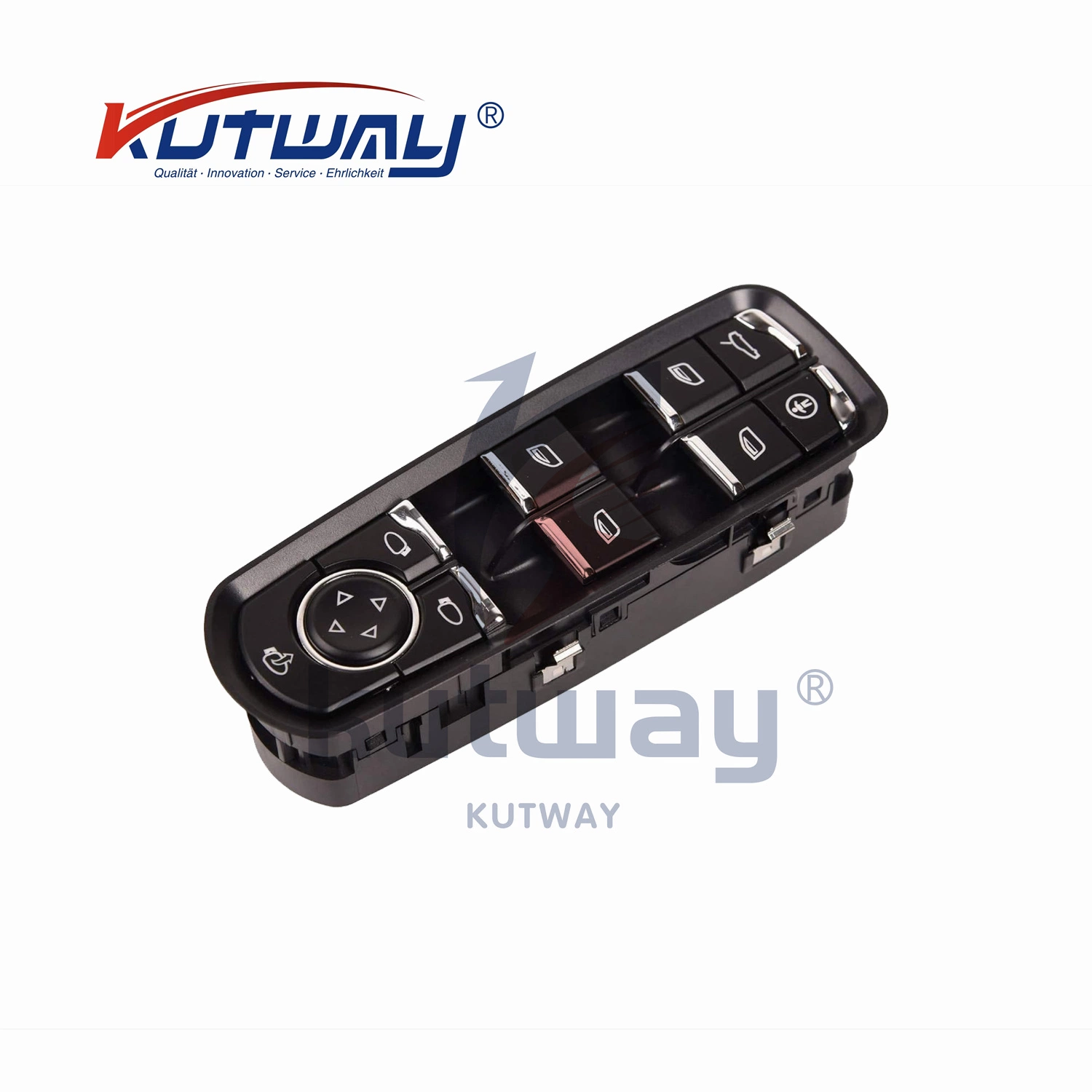 Kutway Auto Parts Electrical Power Window Master Control Switch para Porsche Cayenne Panamera OEM: 7PP959858rdml