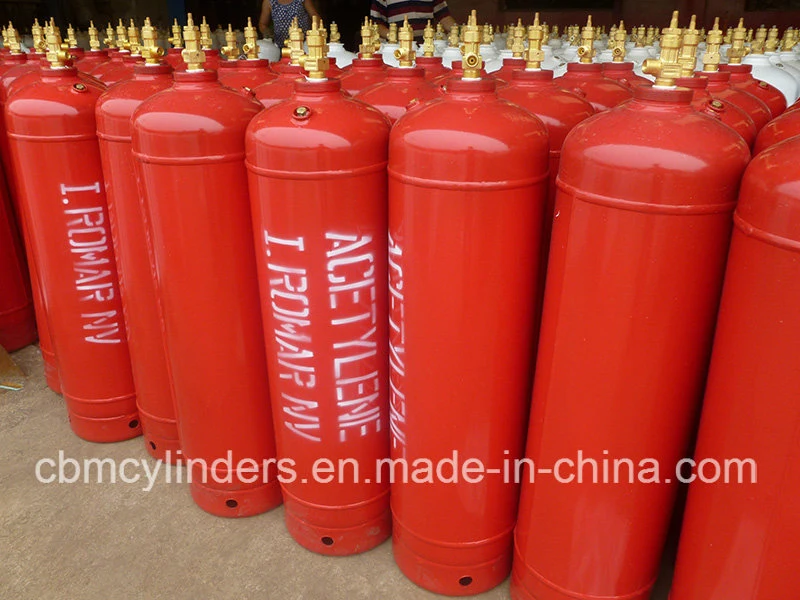 Seamless C2h2 Acetylene Gas Cylinders