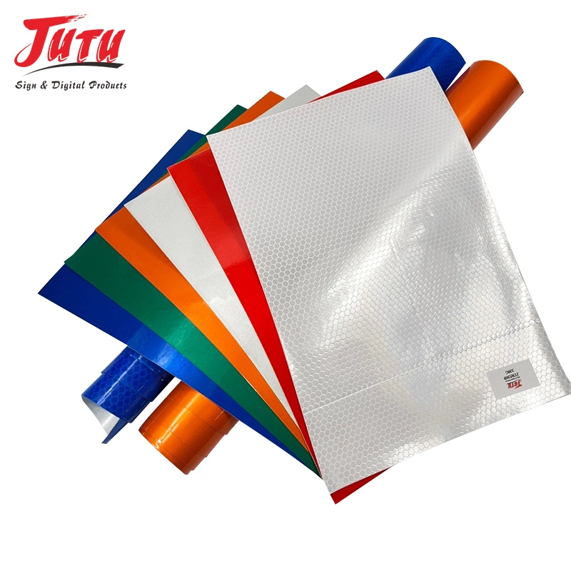 Jutu China Manufacture High Intensity Reflective Material for Warning and Advertising