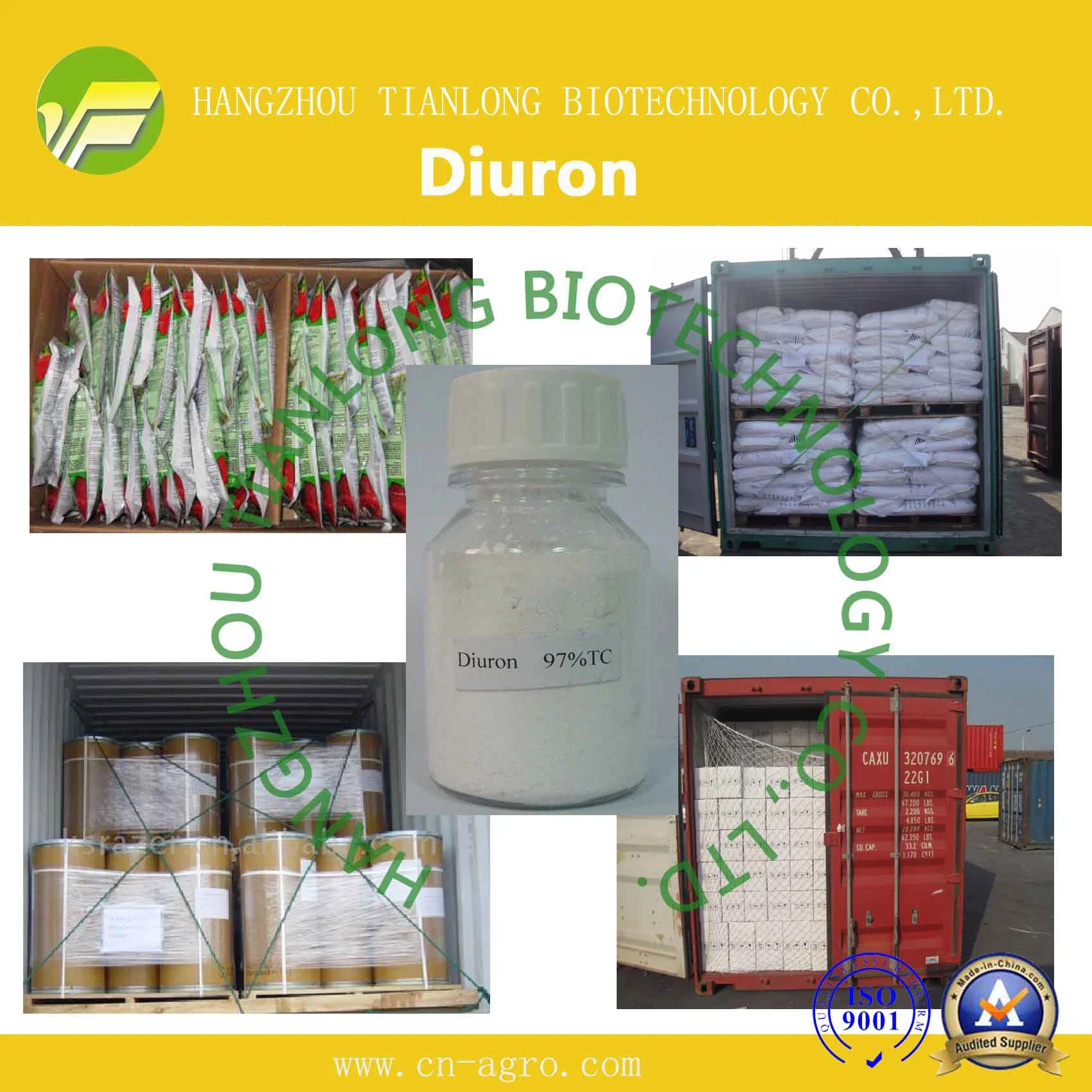 Diuron (97%TC,80%WDG, 80%WP, 500SC, 800SC)-Herbicida