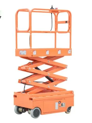 High quality/High cost performance  Electric Personal Mobile Hydraulic Mini Scissor Lift for Sale