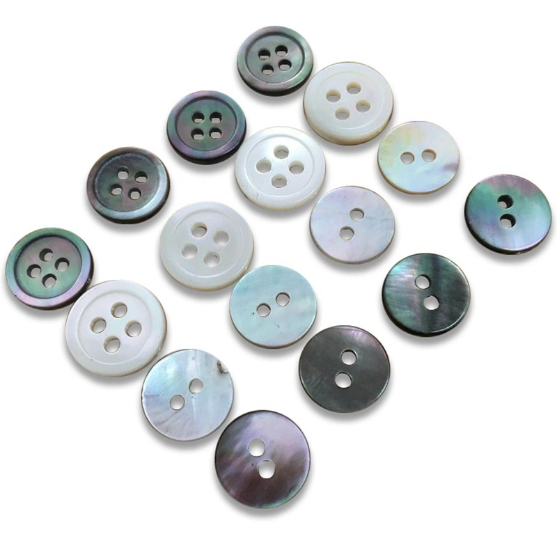 Grey Mother of Pearl Button for Clothing