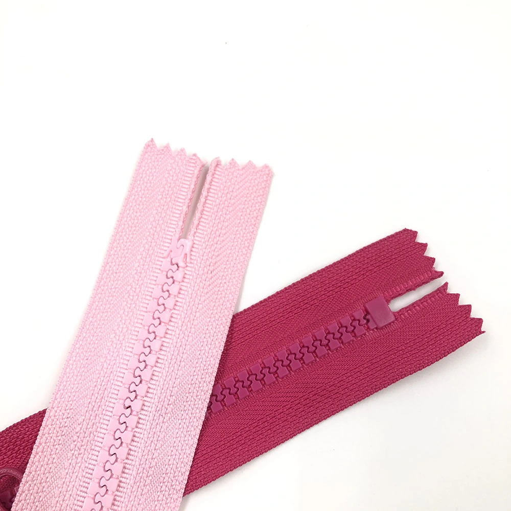 High Quality Plastic Zipper #5 Plastic Zipper #3 for Garments