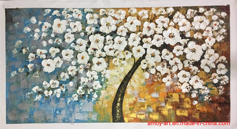 Handmade Blossom Trees Reproduction Landscape Oil Paintings