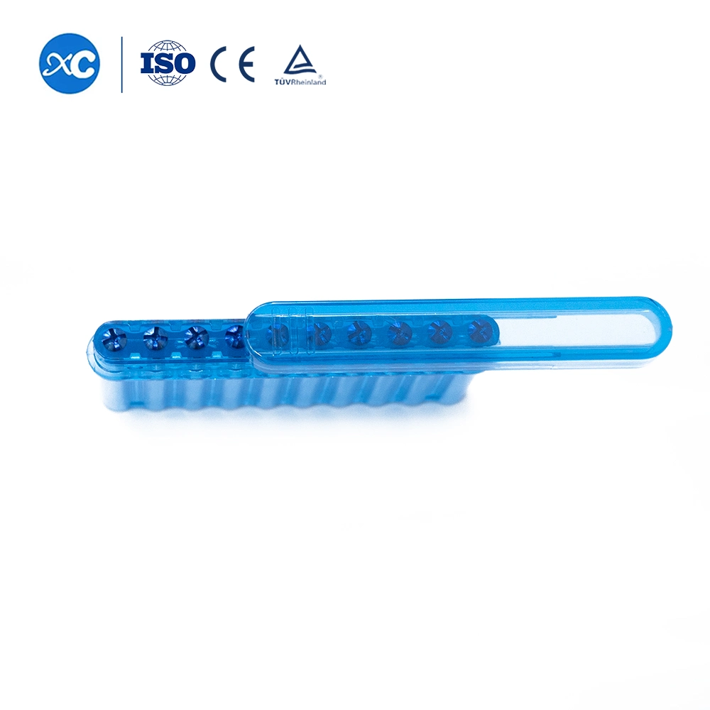 Orthopedic Titanium Maxillofacial 1.0mm Mini Surgery Plate Bone Implant Maxillofacial Plates and Screws