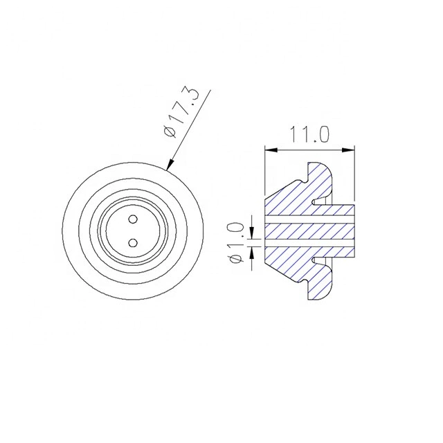 Hersteller OEM Custom Cable EPDM Rubber Seal Part für Automotive Anschlusskabel