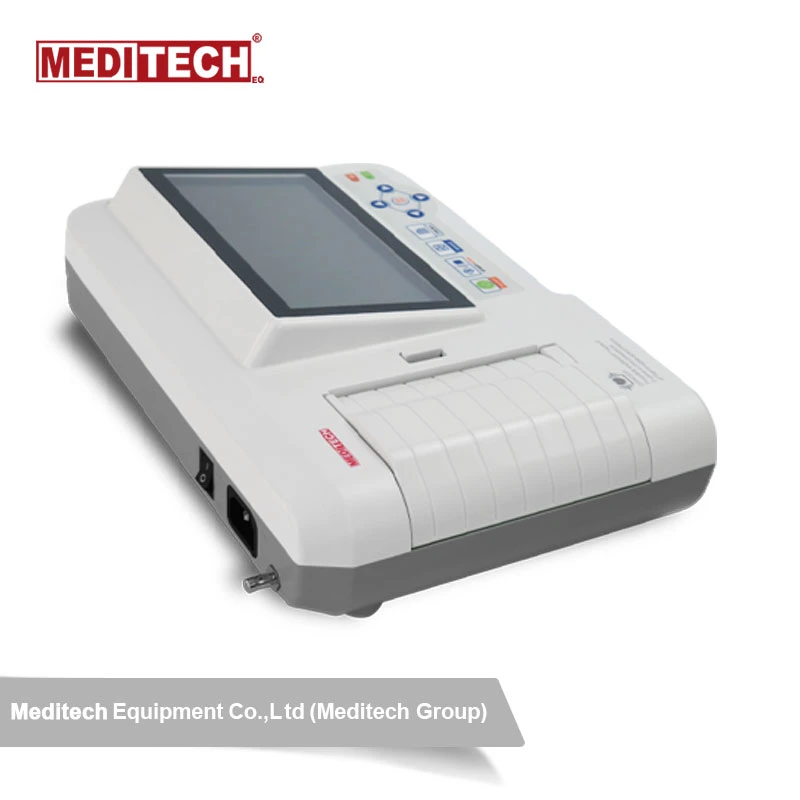 Meditech Three Channel ECG with Multi Languages and Standard Software