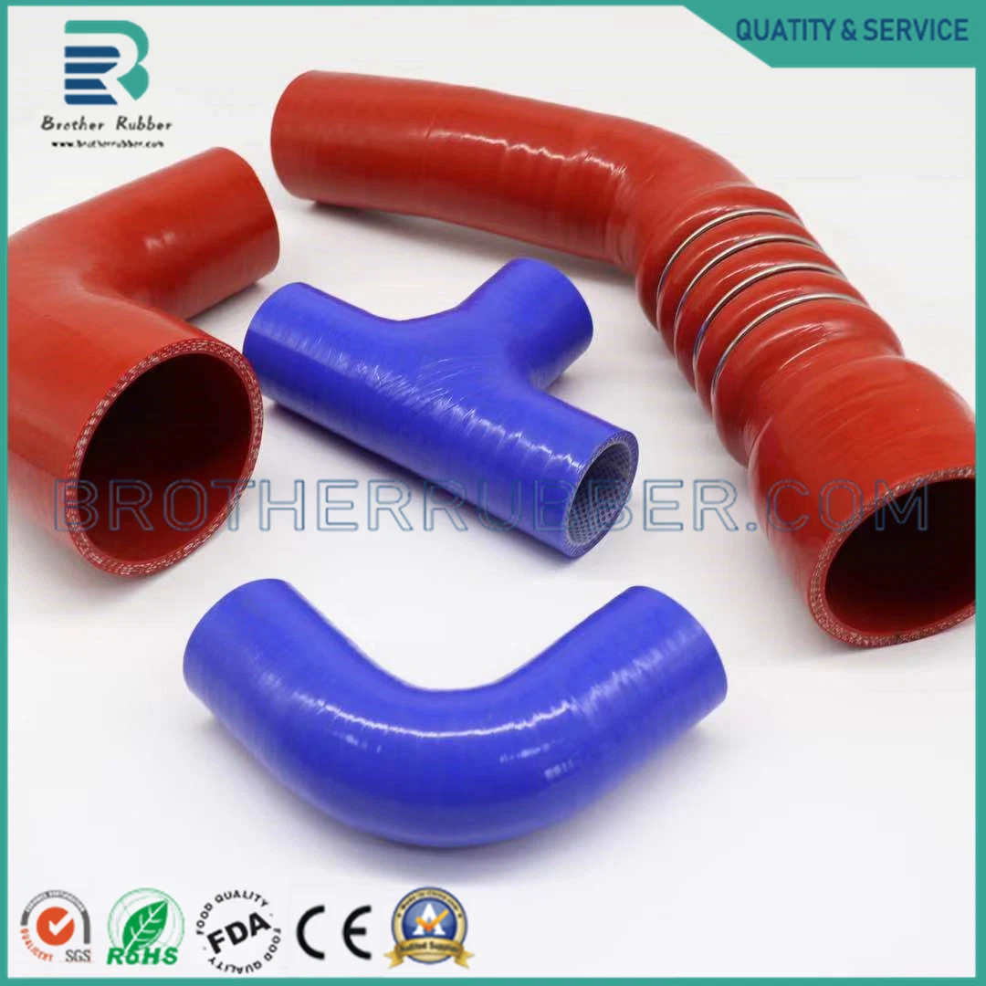 Red Straight Hump Silicone Hose Intercooler Turbo Coupler Tube Intake Pipe