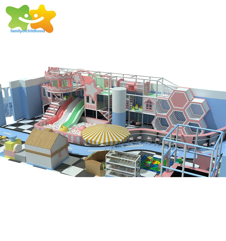 preço de fábrica do parque de diversões para crianças multifuncional crianças Soft Play Toys utilizados equipamentos de playground coberto