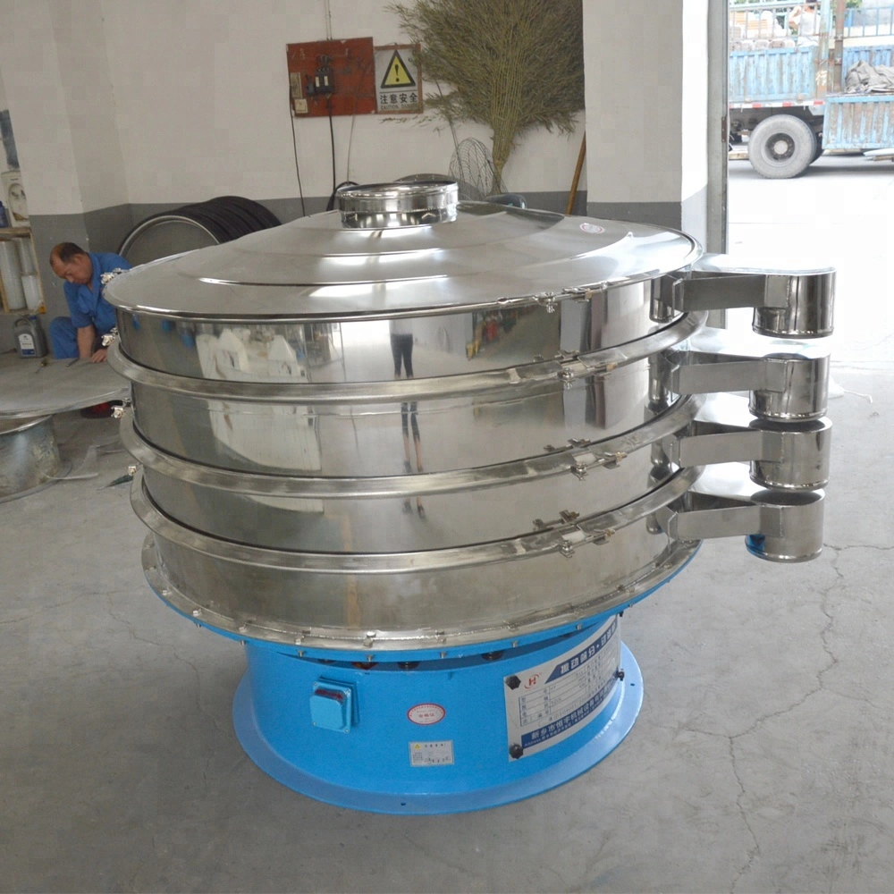 Powder Coating Circular Rotary Vibrating Screen Machine