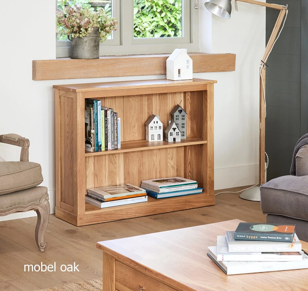 Fabrik-Versorgung Antike Nordische Klassische Möbel Natürliche Eiche Holz Niedrig Bücherregal für Home Office Wohnzimmer Garten Display Rack von Veranstalter Buch CD Magazine