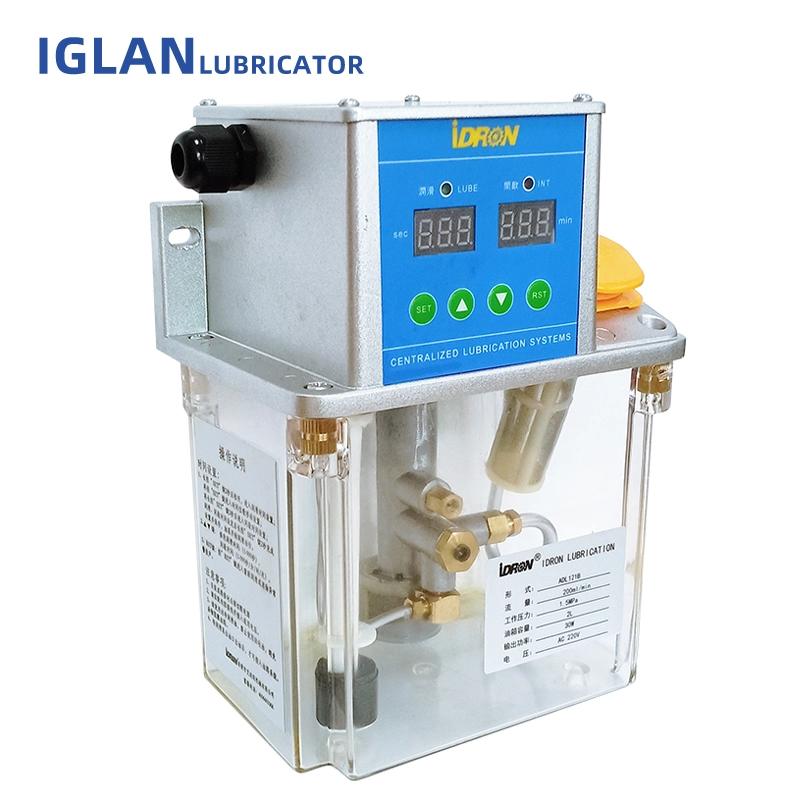 Iglan Electric Lubricator Gear Pump Central Lubrication System with Pressure Switch