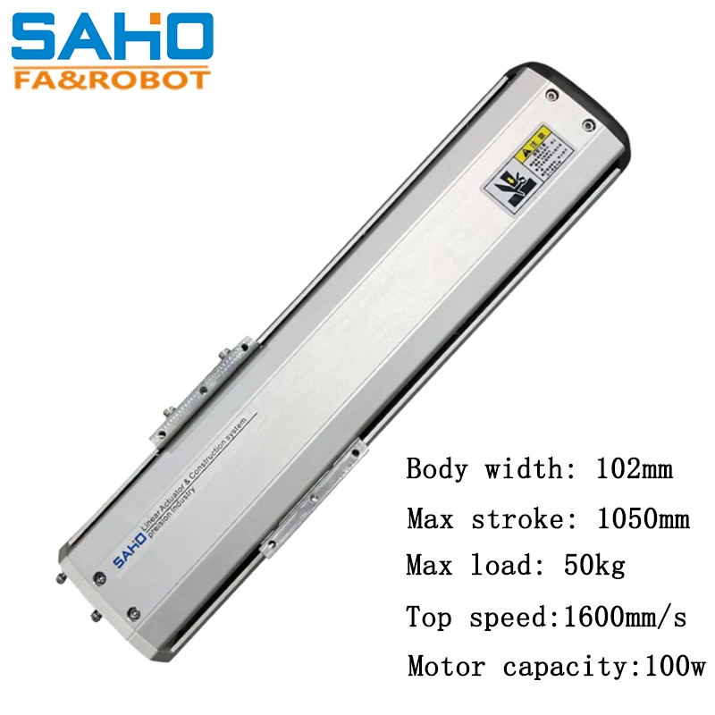 Sth100 Screw Module 5~50kg Load Top Speed 1.6m/S Max Stroke 1050mm Linear Actuator for Production of Lithium Battery Equipment