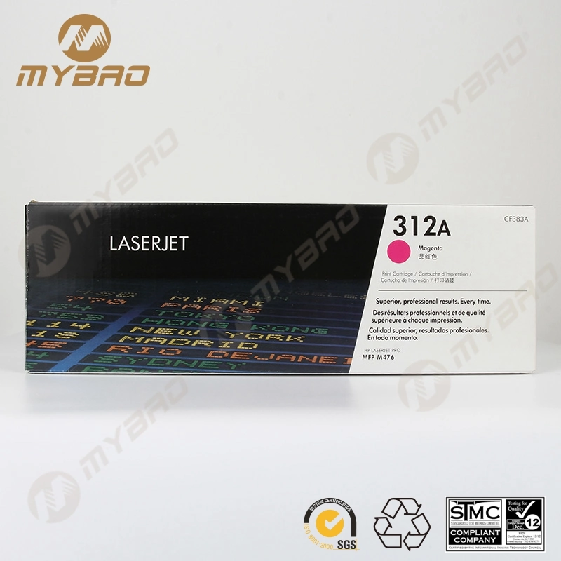 Original Toner Cartridge for HP Printer 312A Toner CF380A CF381A CF382A CF383A