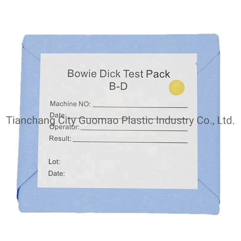 Medical Instrument ISO 11140 Bowie Dick Pack Medical Test Equipment Card