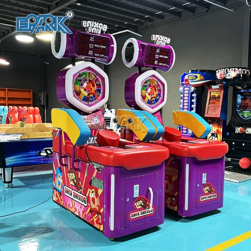 Juego de Boxinge electrónico de consola de juego de boxeo King Arcade operado por monedas para adultos