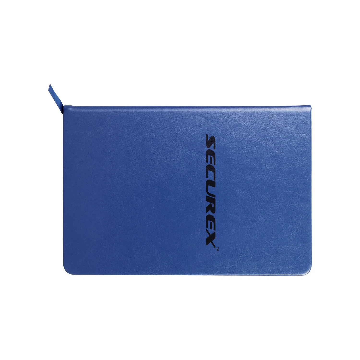 Custom Waterproof Stone Book Printing Blue PU Leather Notebook