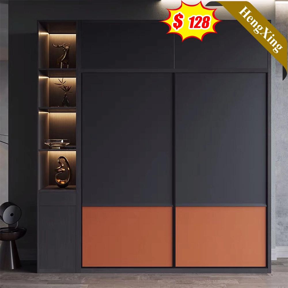 preço de fábrica Home Quarto armário Design Multi-uso 2 portas Guarda-roupa de mobiliário em madeira