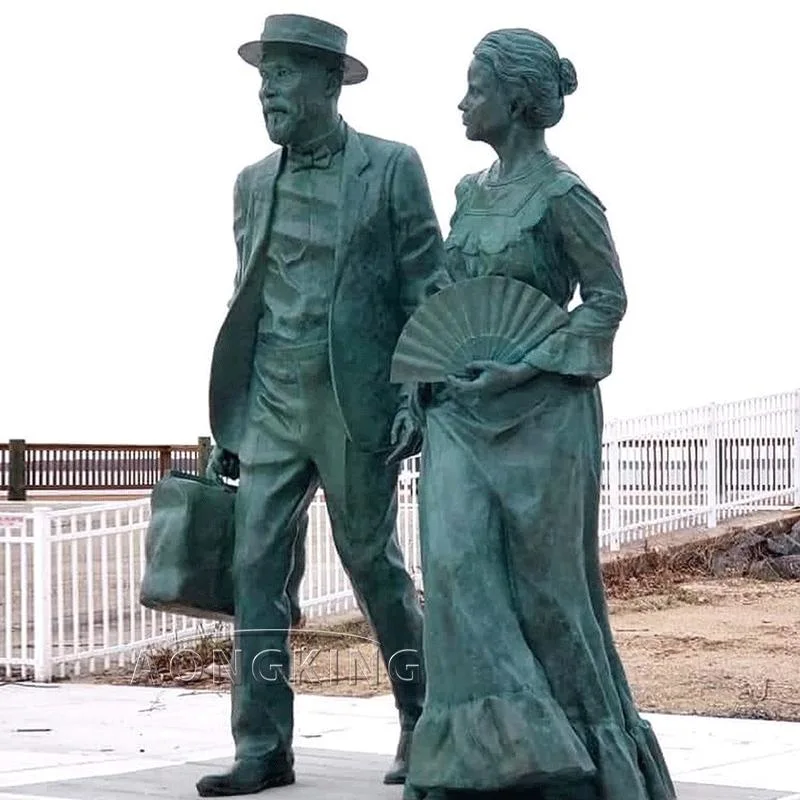 Mamãe e sarcófago Estátua Egipto Escultura em bronze