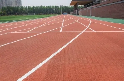 Soure Factory Secondary School Playground Synthetic Rubber Running Track