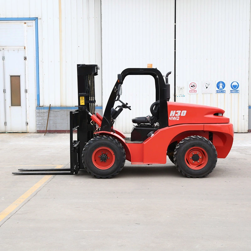 Used Japanese Original Engine H30 Forklift Automatic 3ton off-Road Forklift