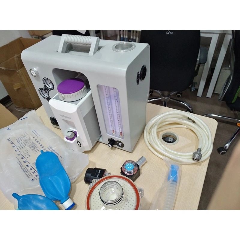 High Class Portable Vet Anesthesia Machine with Ventilator