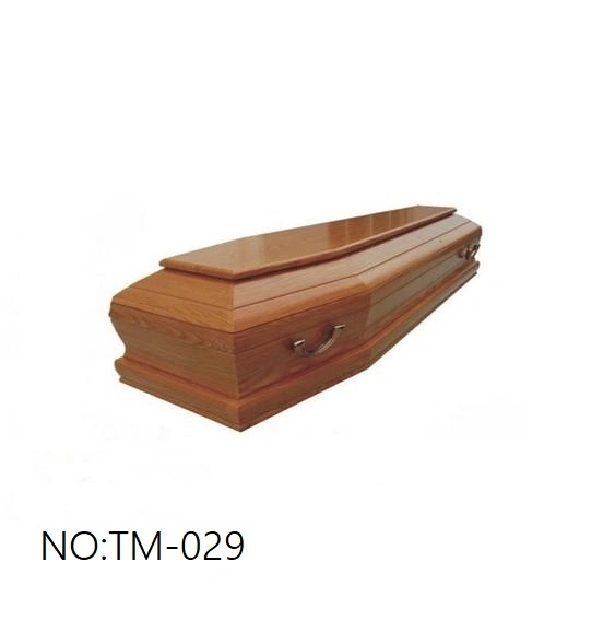 High quality/High cost performance  Factory Price Paulownia Funeral Wooden Coffin Solid Wood Caskets